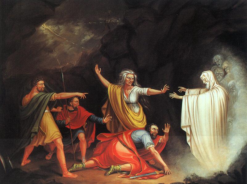 William Sidney Mount Saul and the Witch of Endor oil painting picture